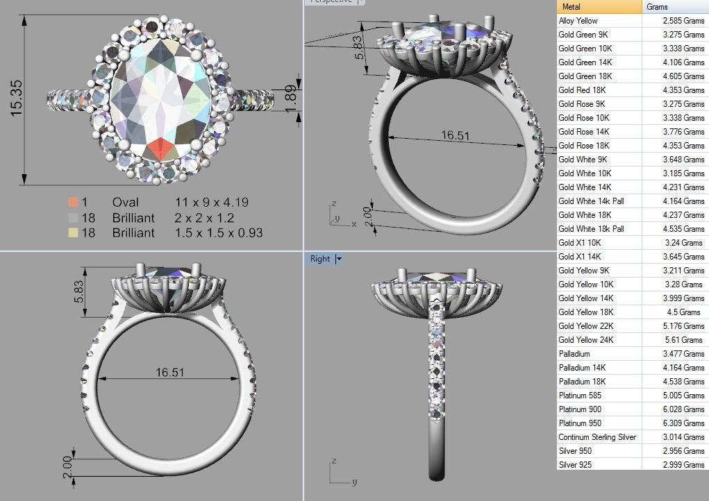 Custom Ring Design- 3789