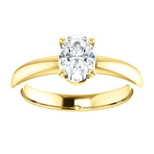 CZ Wedding Set, featuring The Marie Rosalind engagement ring (Customizable Oval Cut Solitaire with Tooled Trellis Design)