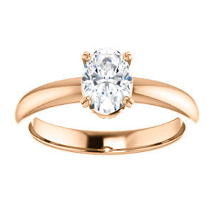 CZ Wedding Set, featuring The Marie Rosalind engagement ring (Customizable Oval Cut Solitaire with Tooled Trellis Design)