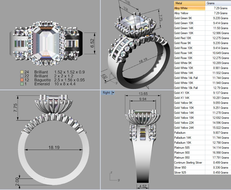 Custom Ring Design- 4397