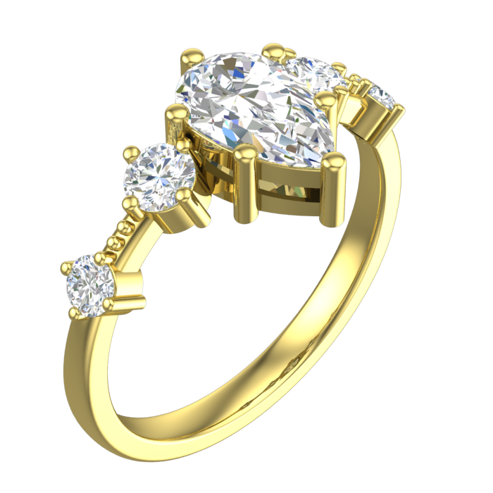 Custom ring design- 5609