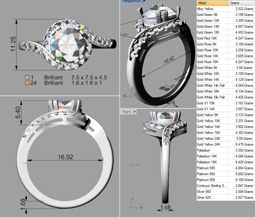 Custom Ring Design- 5843