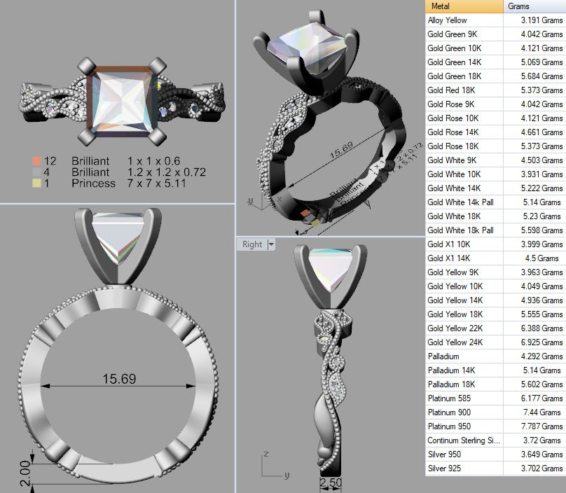 Custom Ring Design- 6039