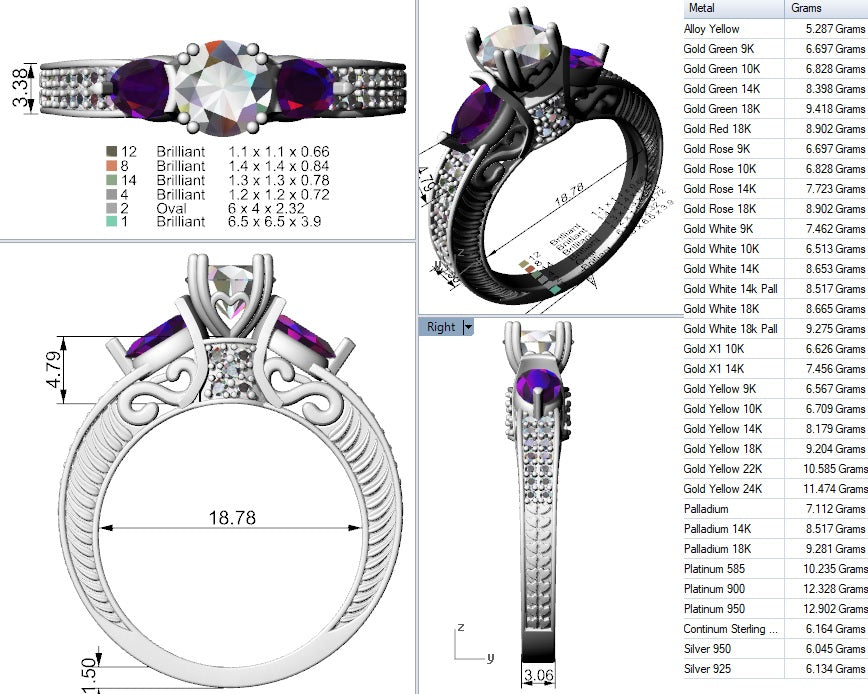 Custom Ring Design- 6132