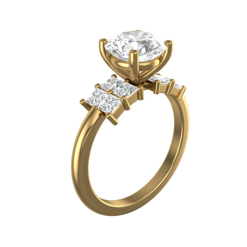 Custom ring design- 7630