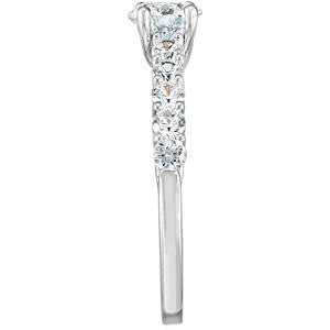 Cubic Zirconia Engagement Ring- The Christina Marie