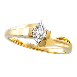 Cubic Zirconia Engagement Ring- The Doris