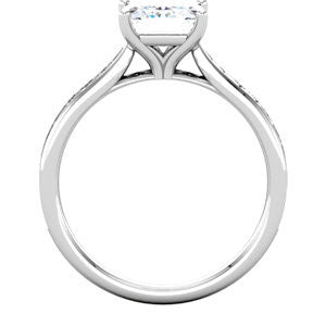 Cubic Zirconia Engagement Ring- The Natasia