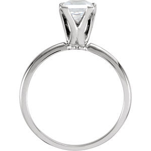 Cubic Zirconia Engagement Ring- The Maggie