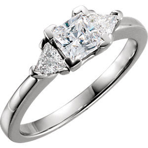Cubic Zirconia Engagement Ring- The Miracle