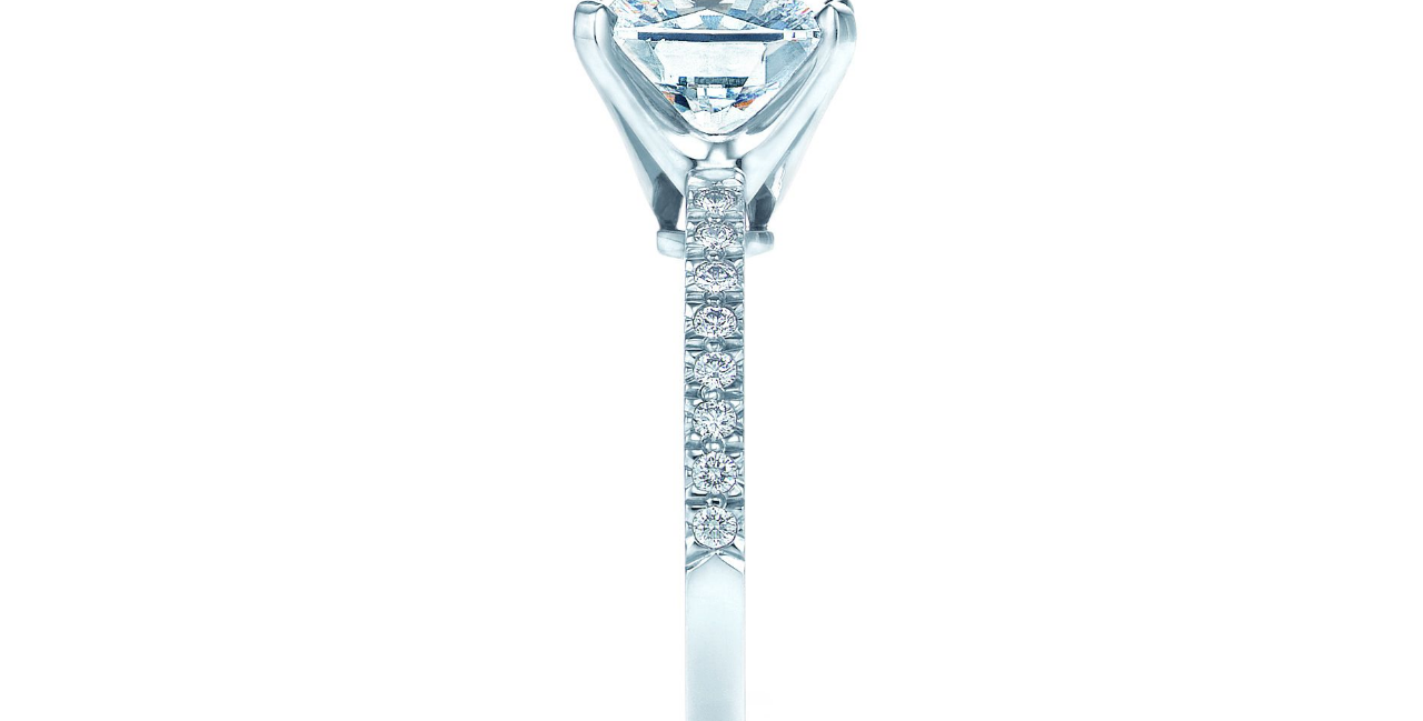 Cubic Zirconia Engagement Ring- The Tien (2 CT Cushion Cut)