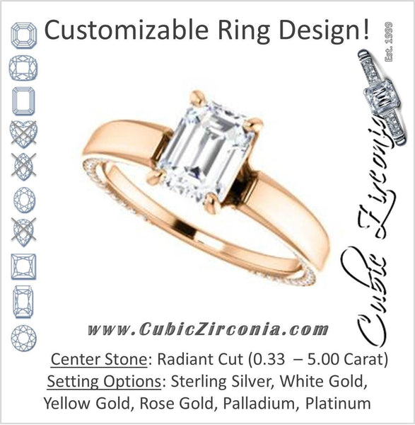  2023 New Platinum Plated Fashion Ring Imported Rose