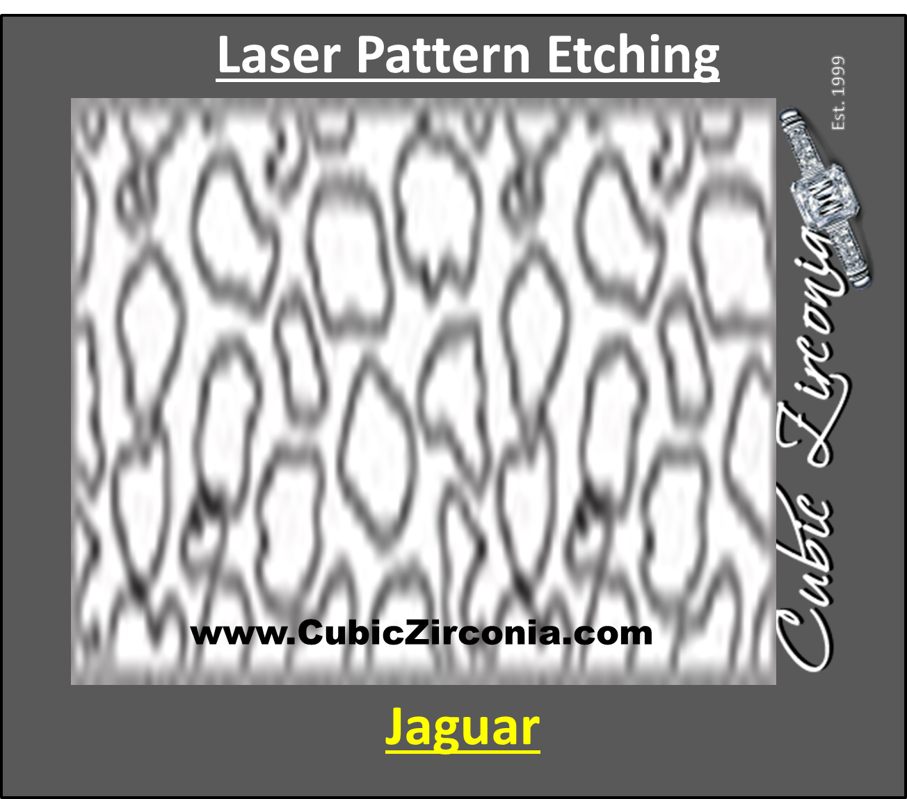 Laser Pattern Etching For Wedding Bands and Rings