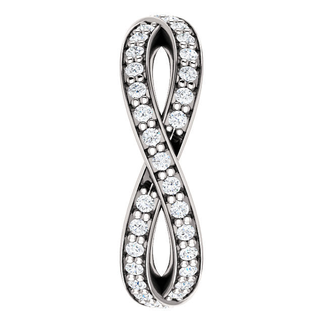 Cubic Zirconia Anniversary Ring Band, Style 05-39 (Inifinity Inspired Round or Square Eternity Band)