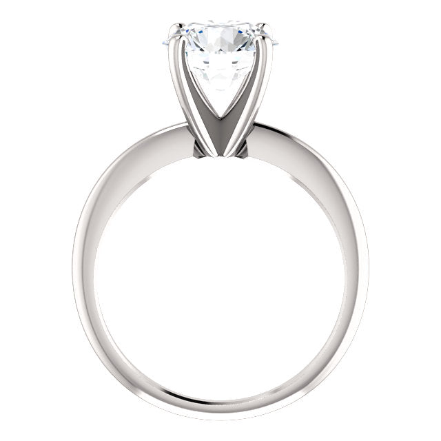 Cubic Zirconia Engagement Ring- The Andee