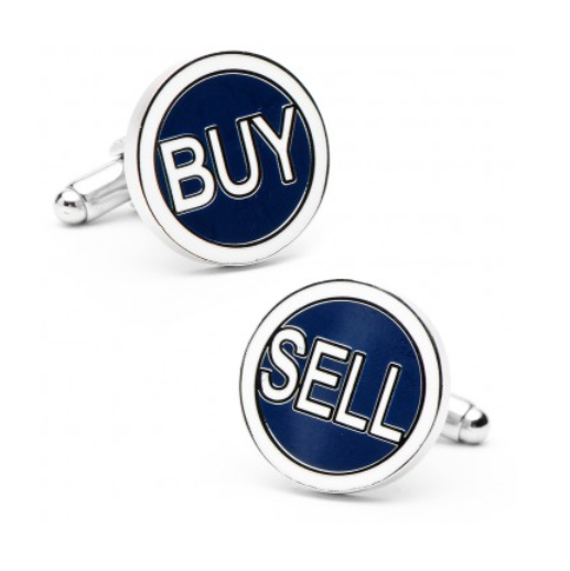 Men’s Cufflinks- Buy and Sell Circles