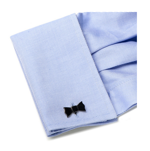 Men’s Cufflinks- Black Bow Ties