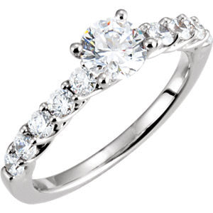 Cubic Zirconia Engagement Ring- The Christina Marie