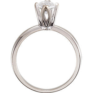 Cubic Zirconia Engagement Ring- The Serena