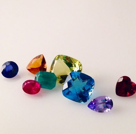 Loose Colored Cubic Zirconia & Birthstone Simulants Sample Pack