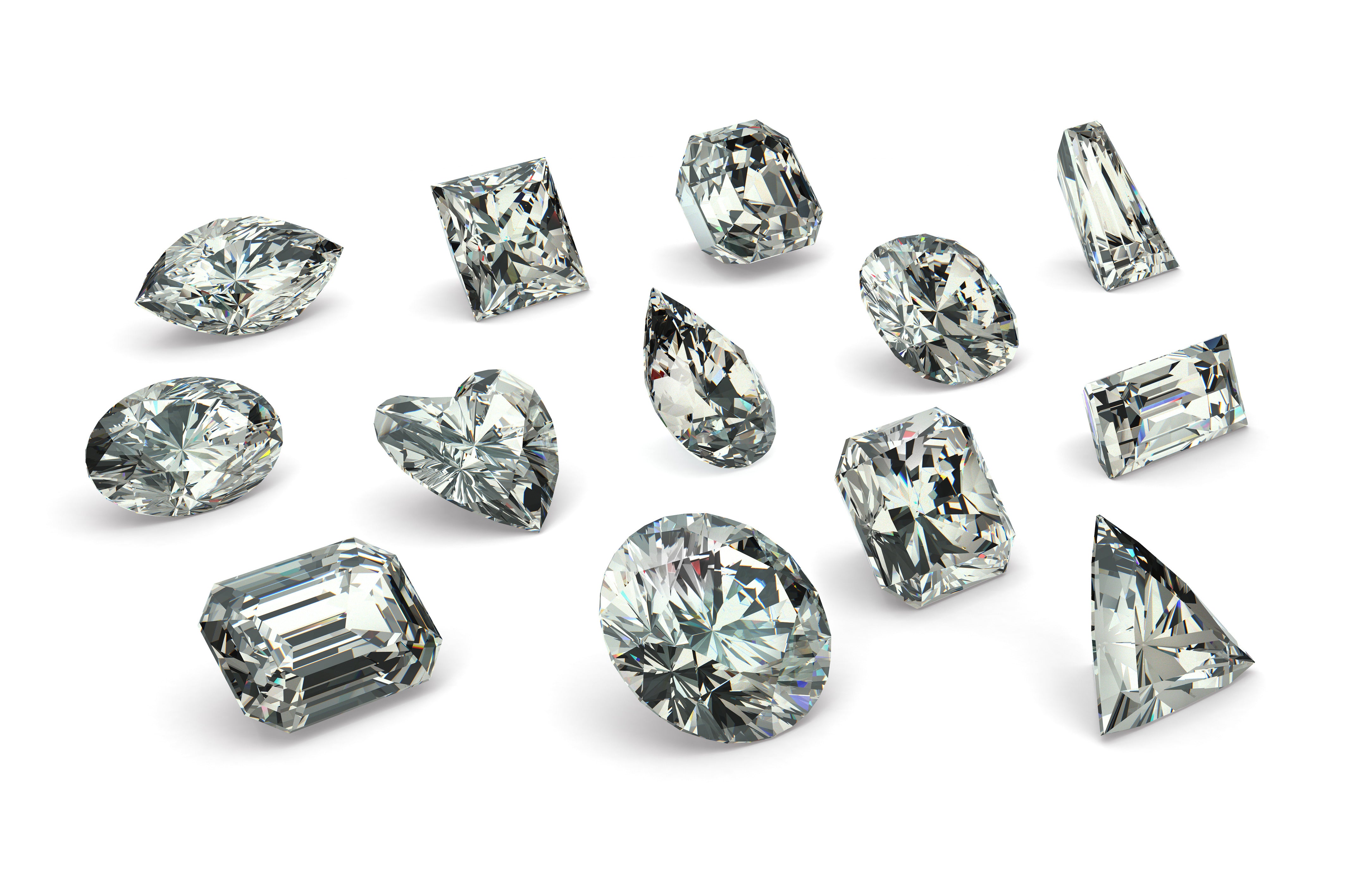 [$29.00] Sample Pack 5A Quality Loose CZ Stones